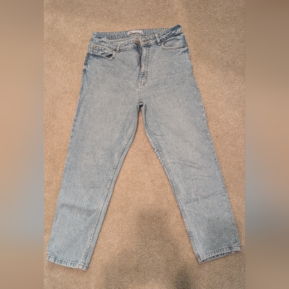 Zara Light Blue Denim Jeans